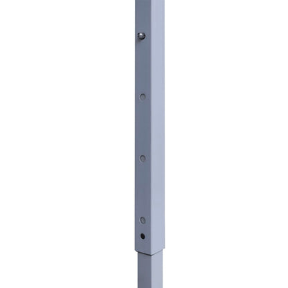 Faltzelt mit 2 Wänden 291x291x315 cm Cremeweiß