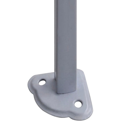 Faltzelt mit 2 Wänden 291x291x315 cm Cremeweiß