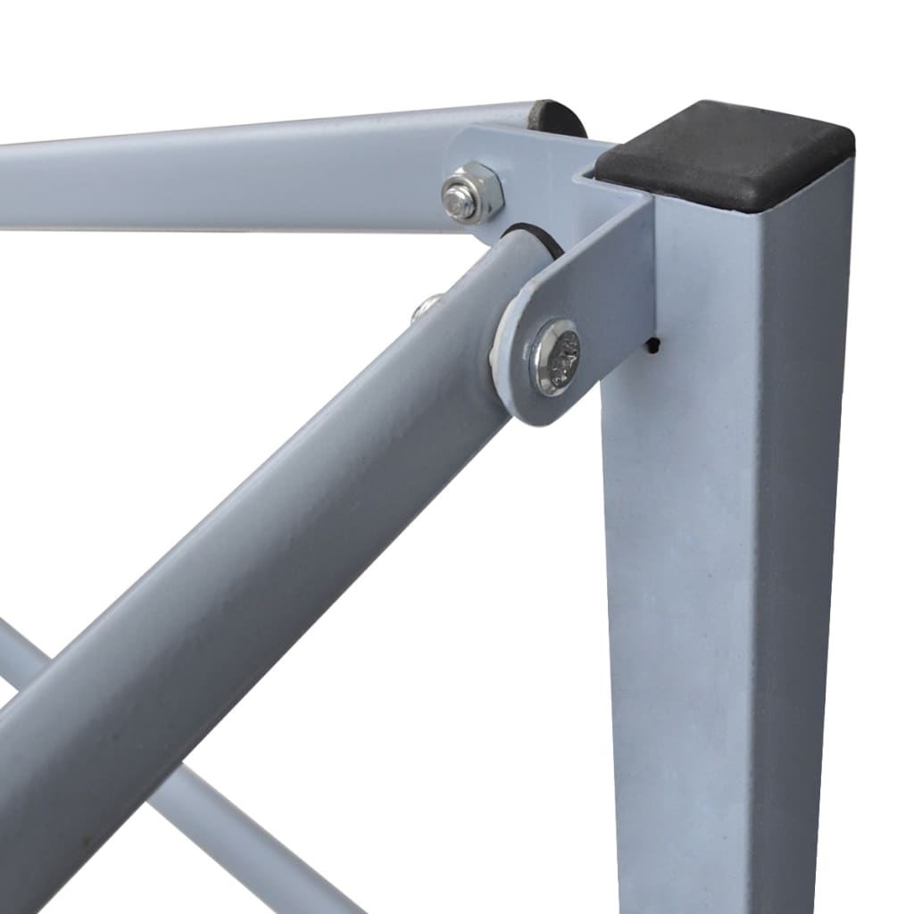 Faltzelt mit 2 Wänden 3 x 3 m Grün