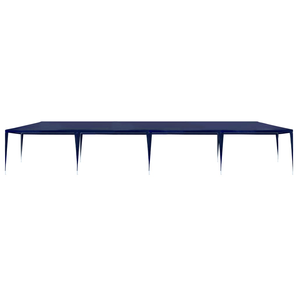 Partyzelt 3x12 m PE Blau