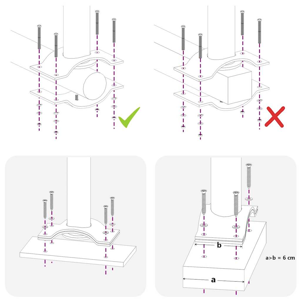 Ausziehbare Seitenmarkise 100x300 cm Grau