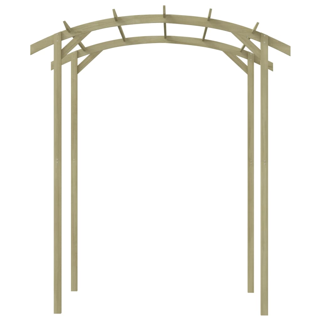 Garten-Pergola Kiefernholz Imprägniert 180x197x210 cm