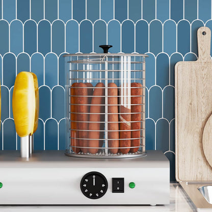 Glaszylinder für Würstchenwärmer 200x240 mm