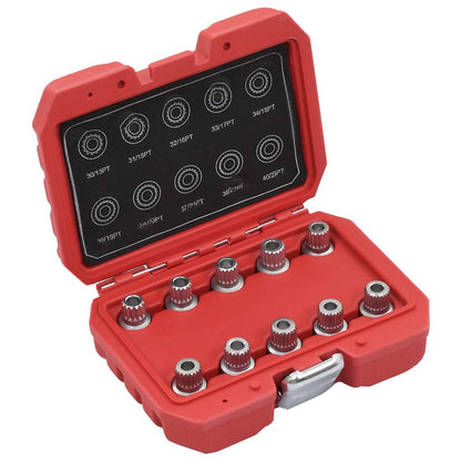 10-tlg. Radmuttern-Set Felgenschloss für BMW