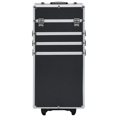 Kosmetikkoffer Aluminium Schwarz