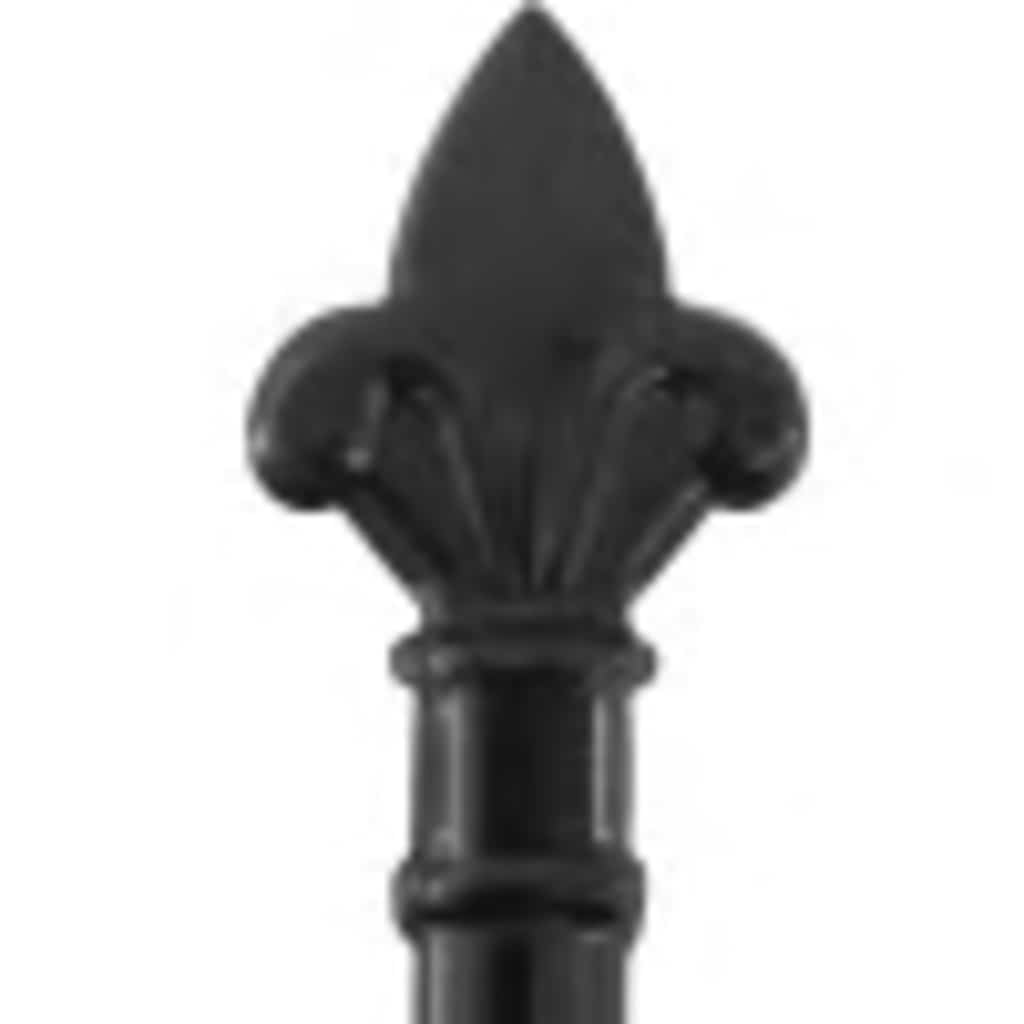 Doppeltür-Gartentor Woerden mit Speerspitze 299,5 x 149,5 cm