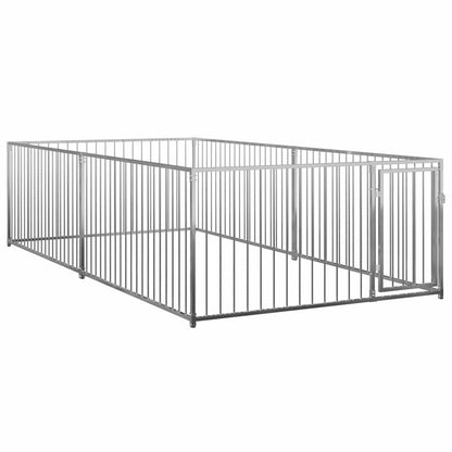 Outdoor-Hundezwinger 200×400×100 cm