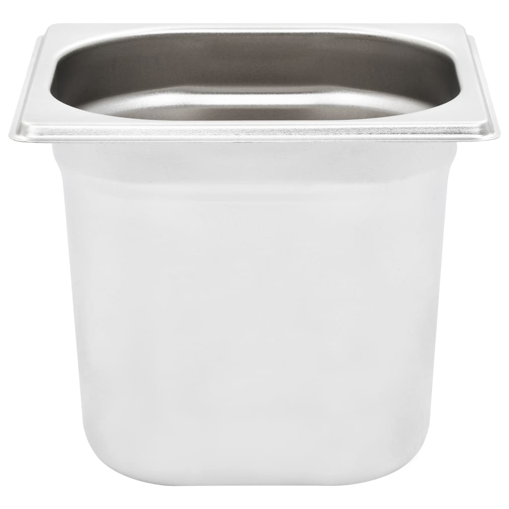 Gastronormbehälter 8 Stk. GN 1/6 150 mm Edelstahl