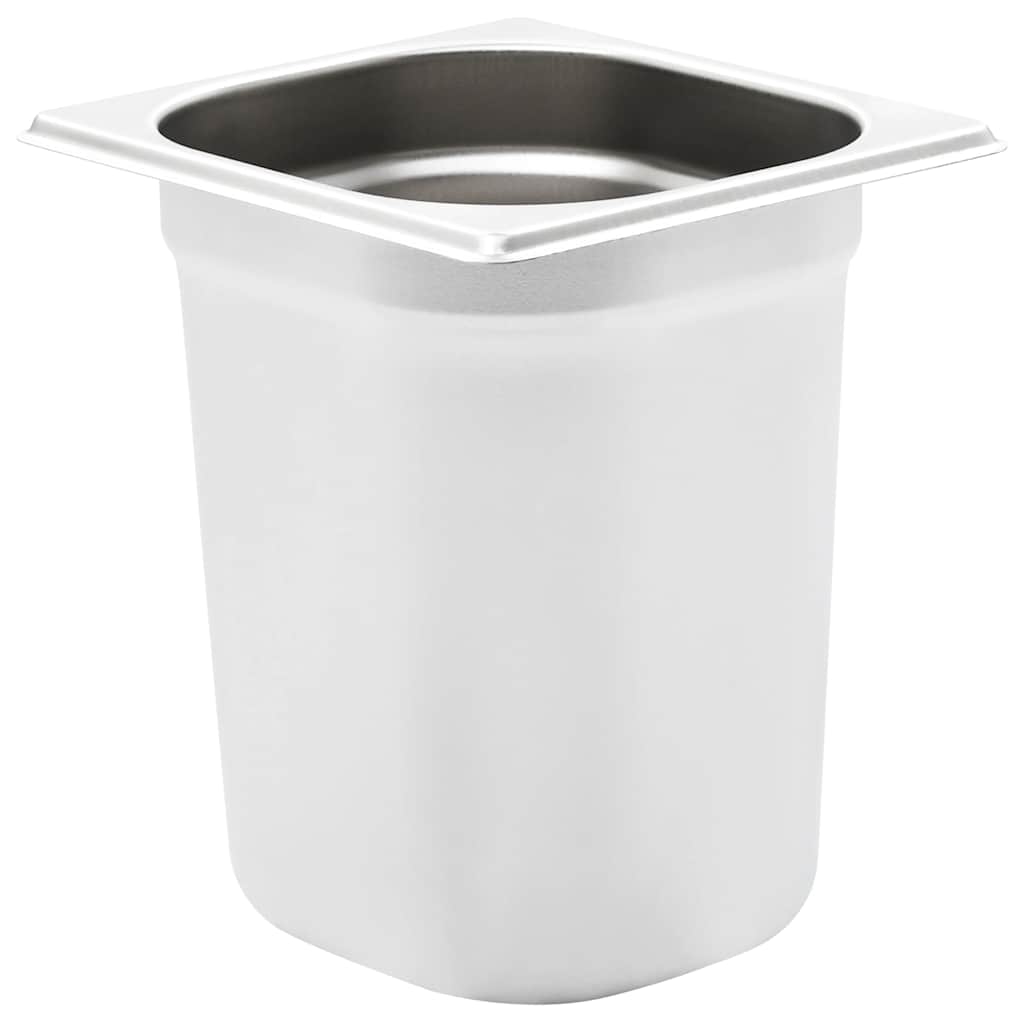 Gastronormbehälter 8 Stk. GN 1/6 200 mm Edelstahl