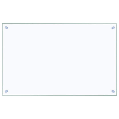 Küchenrückwand Transparent 80×50 cm Hartglas