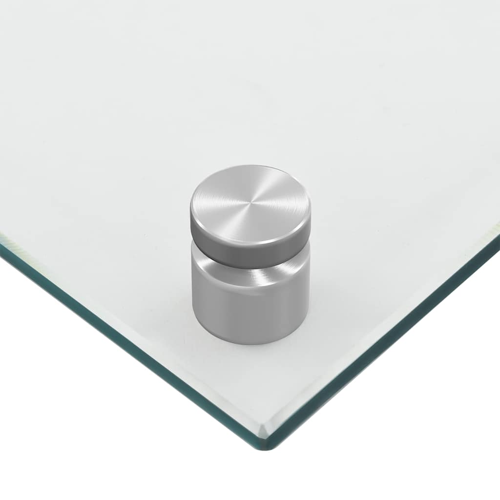 Küchenrückwand Transparent 80×50 cm Hartglas