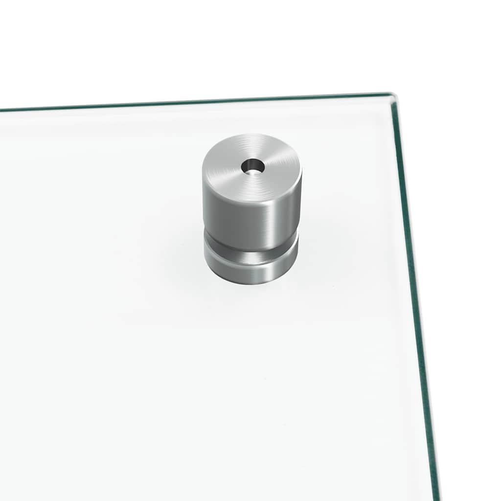 Küchenrückwand Transparent 80x60 cm Hartglas