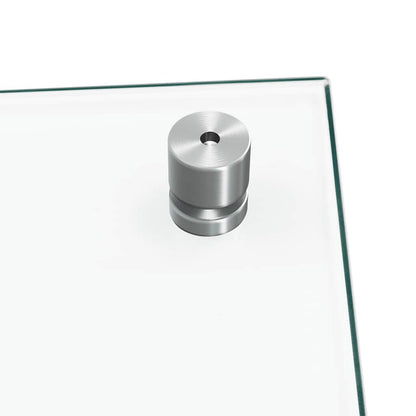 Küchenrückwand Transparent 90×40 cm Hartglas