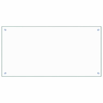 Küchenrückwand Transparent 100×50 cm Hartglas