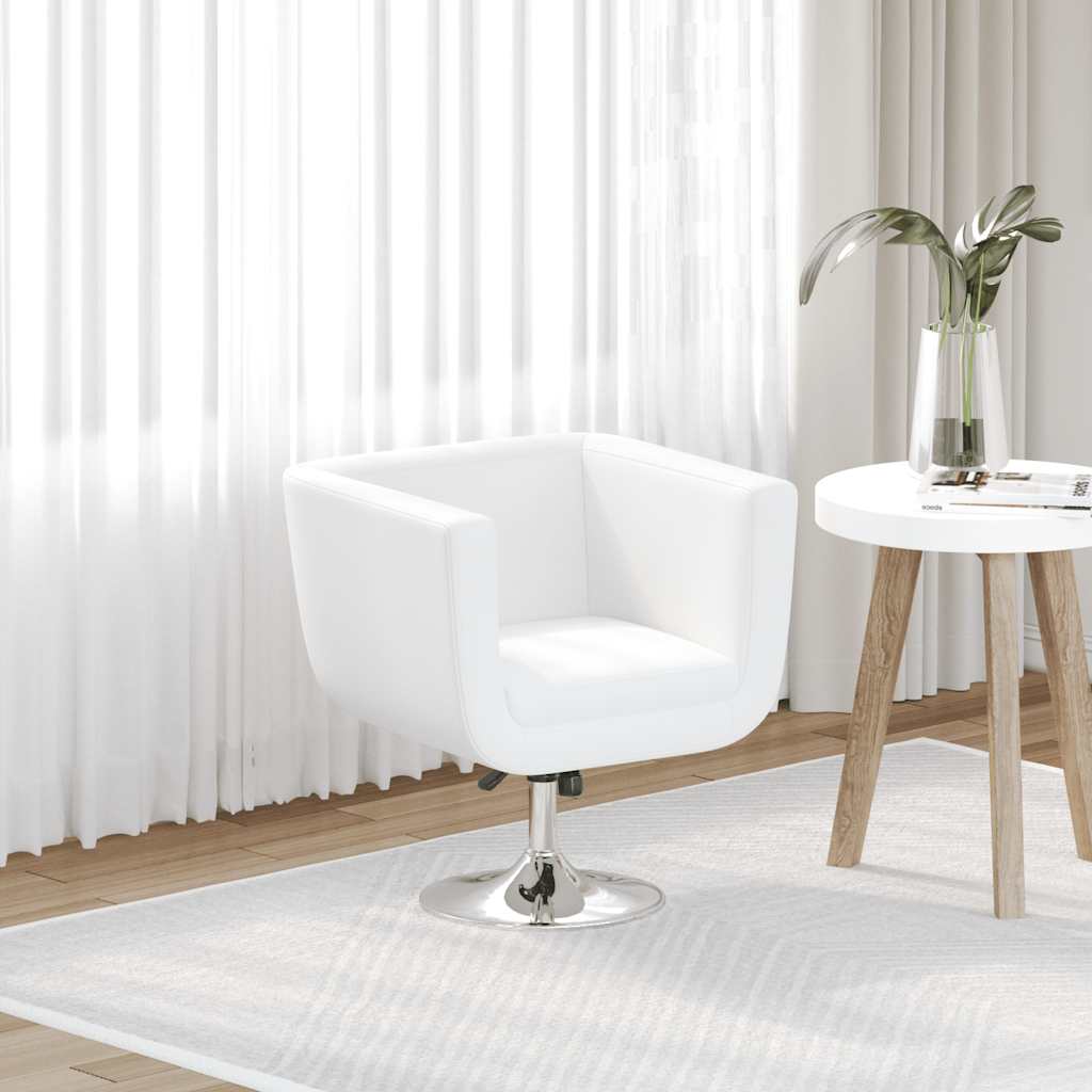 Barsessel Weiß Kunstleder