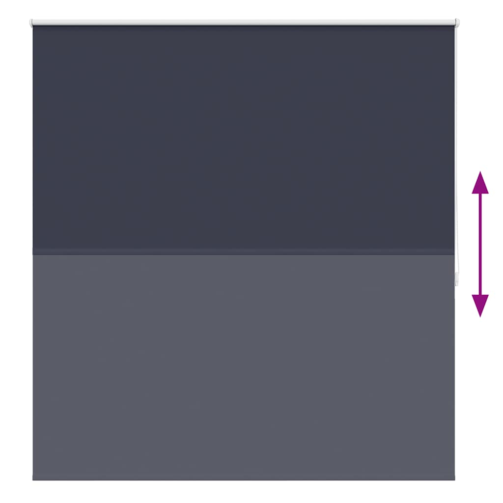 Verdunkelungsrollo 144,4 x 175 cm, Stoffbreite 140 cm, Marineblau