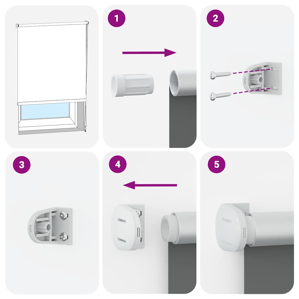 Verdunkelungsrollo 164,4 x 175 cm, Stoffbreite 160 cm, Beige