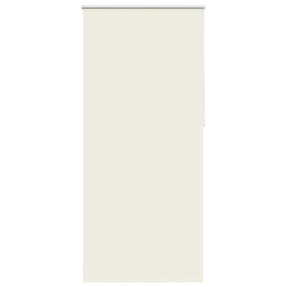 Verdunkelungsrollo 124,4 x 230 cm, Stoffbreite 120 cm, Gebrochen Weiß
