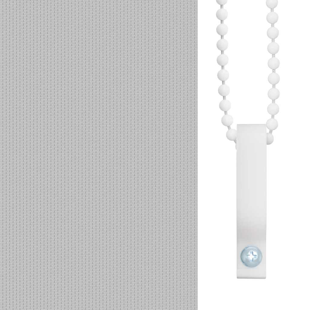 Verdunkelungsrollo 124,4 x 230 cm, Stoffbreite 120 cm, grau
