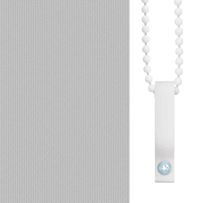 Verdunkelungsrollo 124,4 x 230 cm, Stoffbreite 120 cm, grau