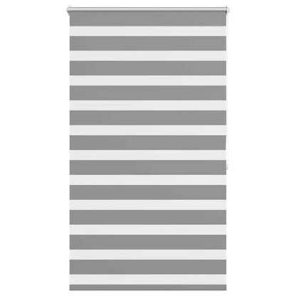 Zebra-Rollo 100,9 x 175 cm, Stoffbreite 96,7 cm, grau