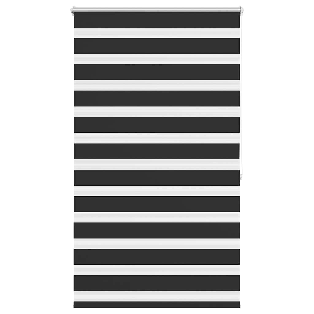 Zebra-Rollo 100,9 x 175 cm, Stoffbreite 96,7 cm, schwarz