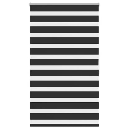 Zebra-Rollo 100,9 x 175 cm, Stoffbreite 96,7 cm, schwarz