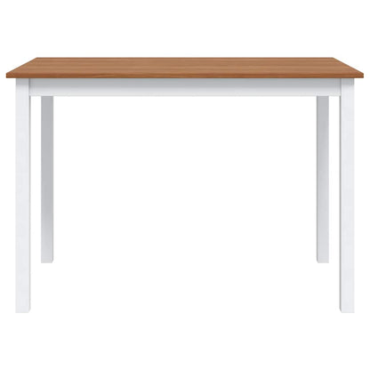 5-tlg. Essgruppe Braun und Weiß