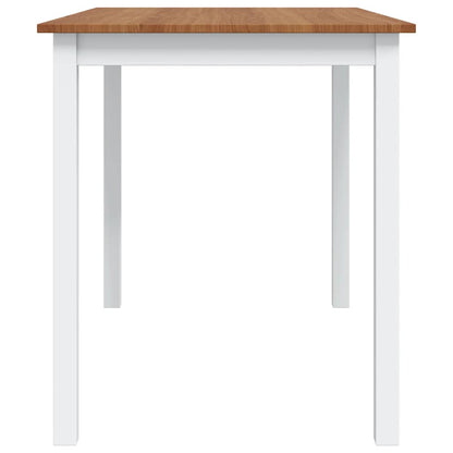 5-tlg. Essgruppe Braun und Weiß