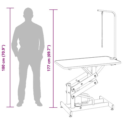 Hydraulischer Trimmtisch für Haustiere, Hunde, Katzen