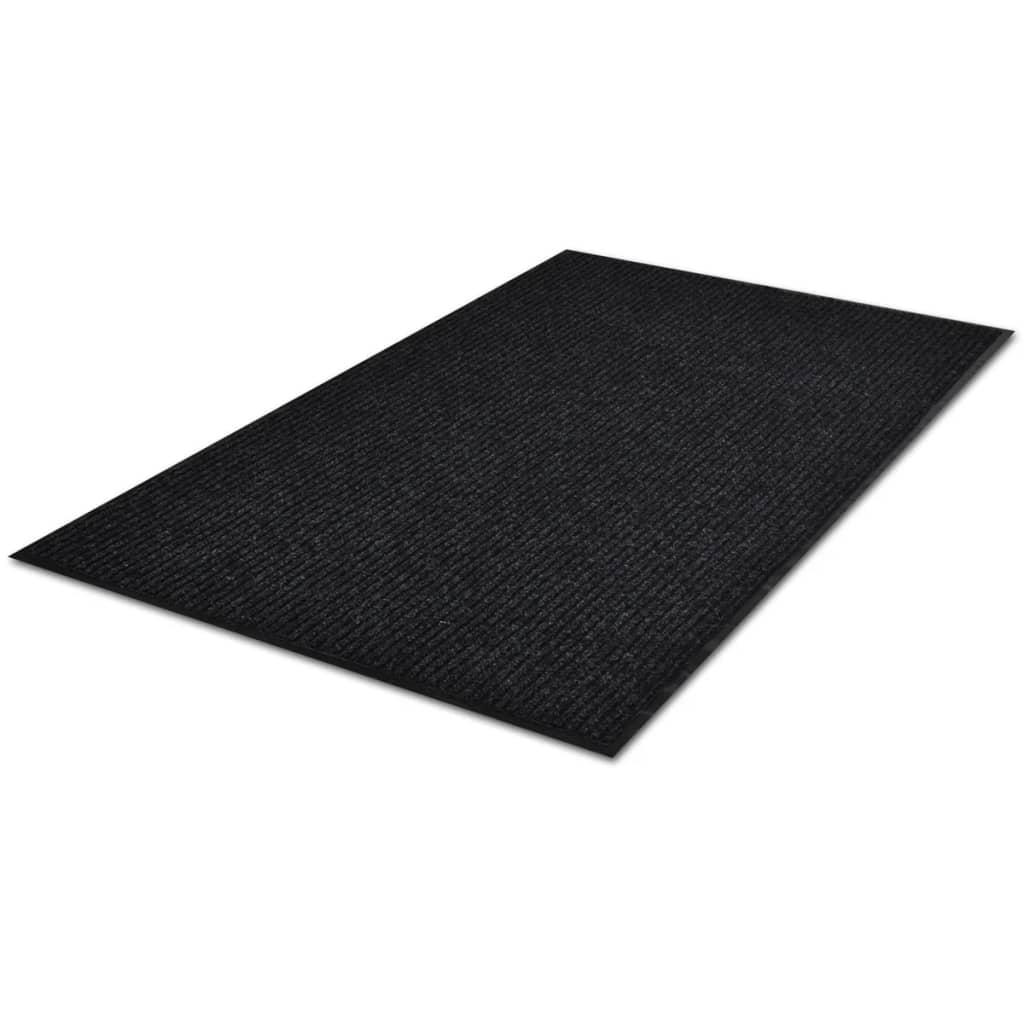 Türmatte Schwarz 90 x 60 cm PVC