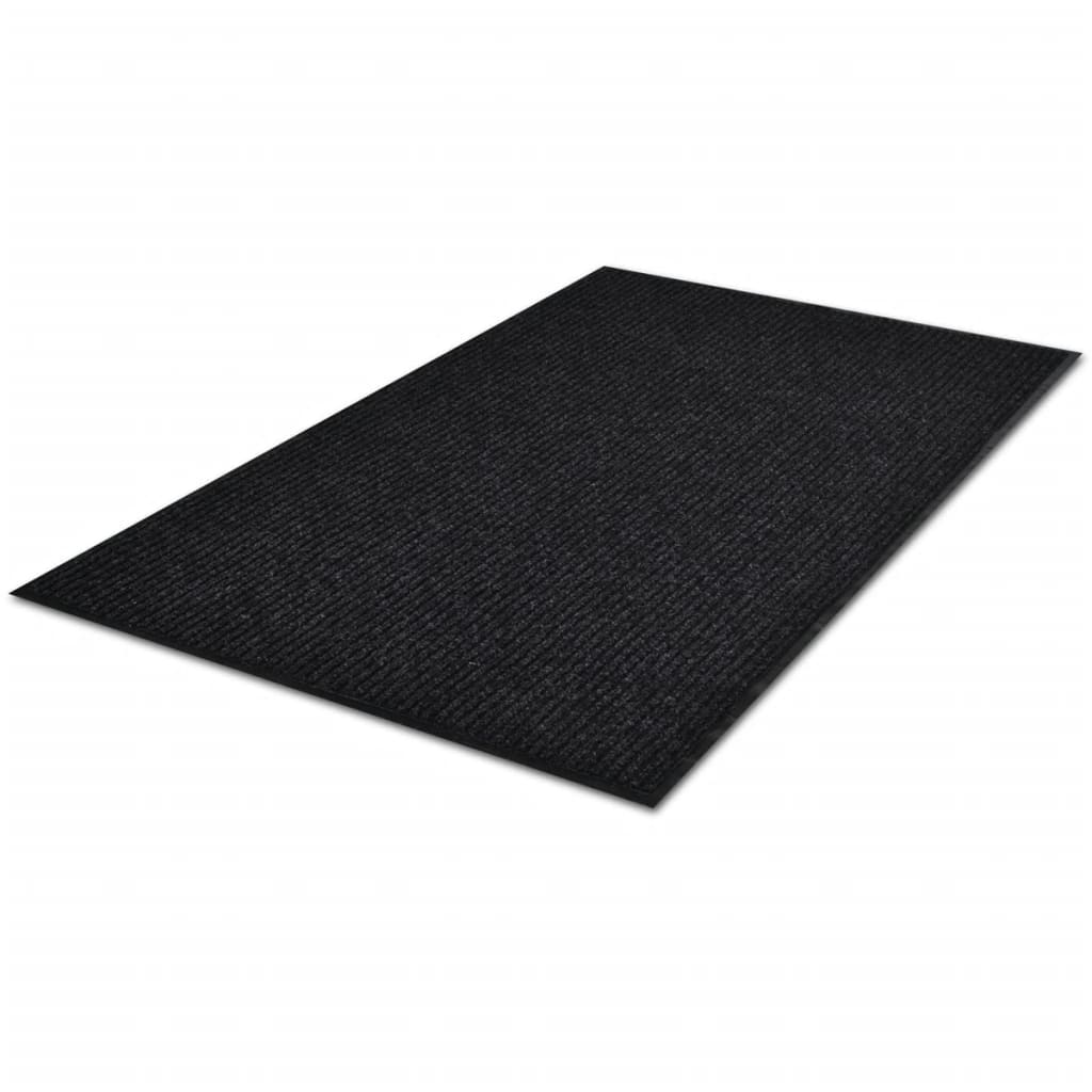 Türmatte Schwarz 90 x 150 cm PVC