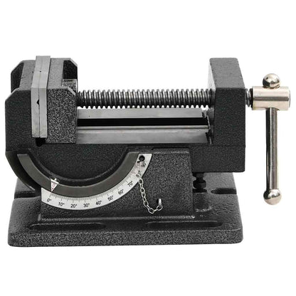 Maschinenschraubstock Kippbar Handbetrieben 110 mm