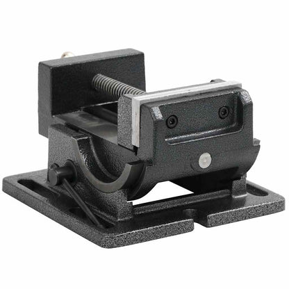 Maschinenschraubstock Kippbar Handbetrieben 110 mm