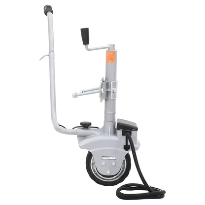 Stützrad Motorisiert Rangierhilfe für Anhänger 12V 350W