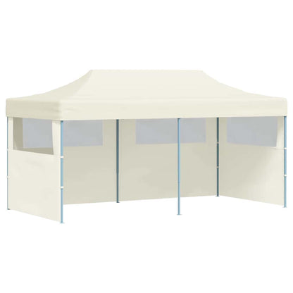 Pop-Up-Partyzelt Faltbar Creme 3×6 m