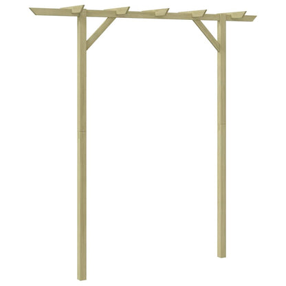 Gartenpergola 205x40x203 cm Holz