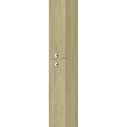 Gartenpergola 205x40x203 cm Holz