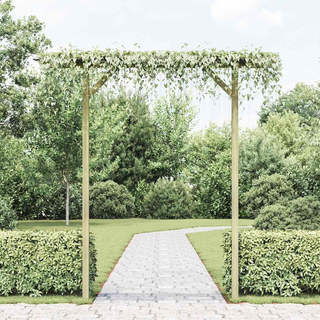 Gartenpergola 205x40x203 cm Holz