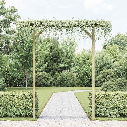 Gartenpergola 205x40x203 cm Holz