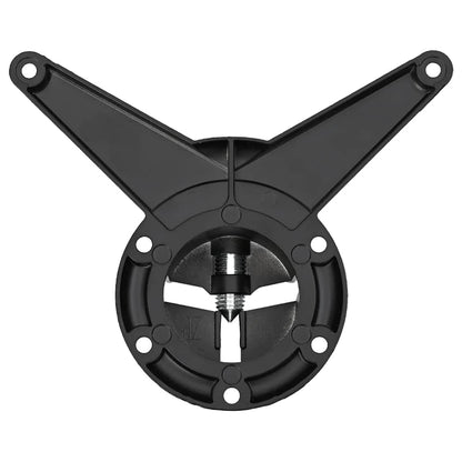 4x höhenverstellbares Tischbein Schwarz 710 mm