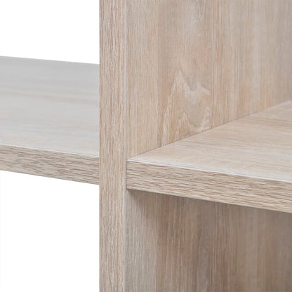 Treppenregal Bücherregal 107 cm Eichefarben