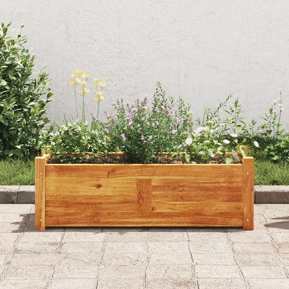 Garten-Hochbeet Akazienholz 76x27,6x25 cm