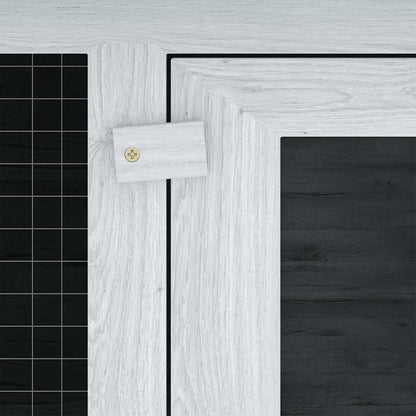 Kleintier-/Kaninchenstall 2 Etagen Holz