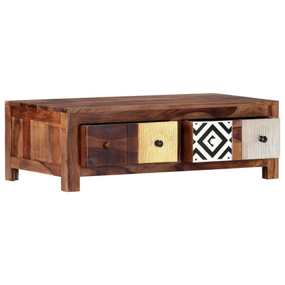 Couchtisch 90x50x30 cm Massivholz Akazie