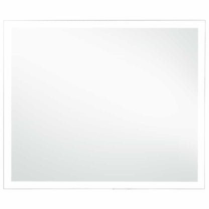 Badezimmer-Wandspiegel mit LEDs 80x60 cm