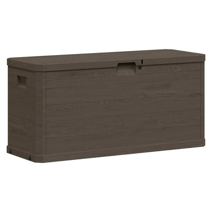 Garten-Aufbewahrungsbox 280 L Braun
