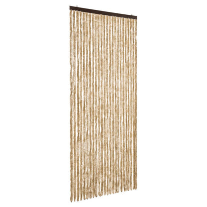 Insektenschutz-Vorhang Beige 100x220 cm Chenille