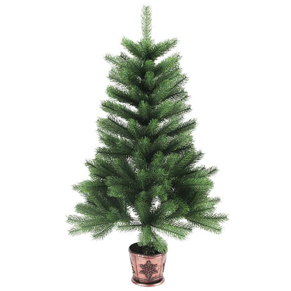 Künstlicher Weihnachtsbaum Naturgetreue Nadeln 65 cm Grün