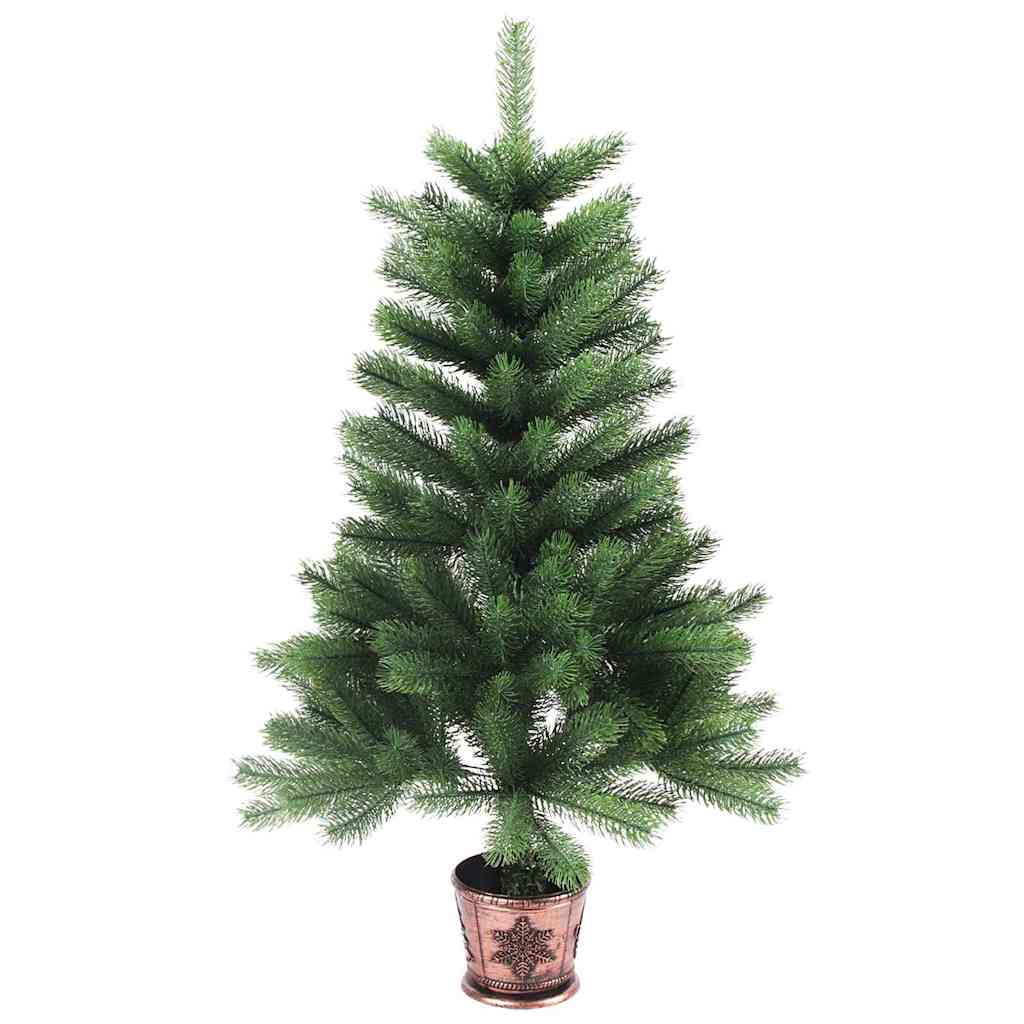 Künstlicher Weihnachtsbaum Naturgetreue Nadeln 90 cm Grün